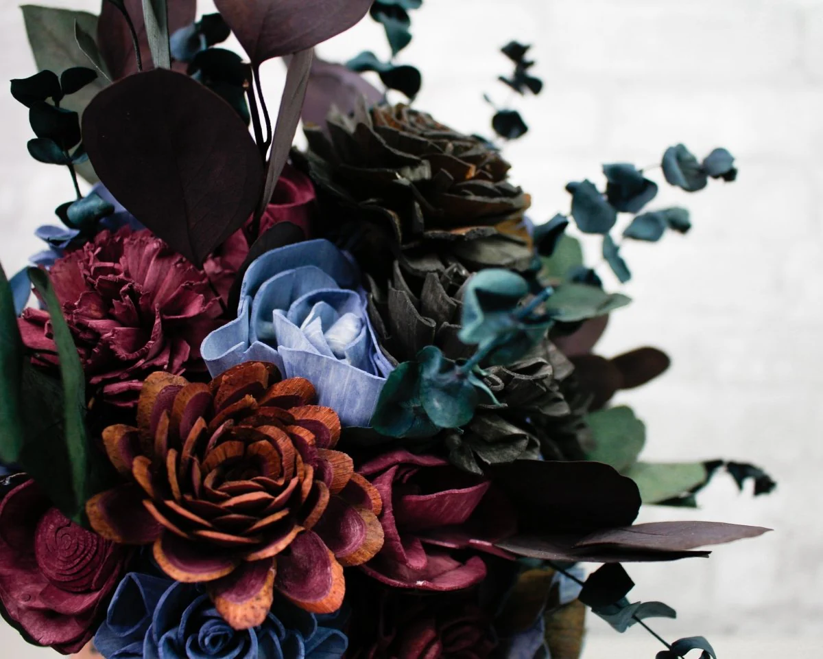 Black Forest Bridesmaid Bouquet* - Image 8