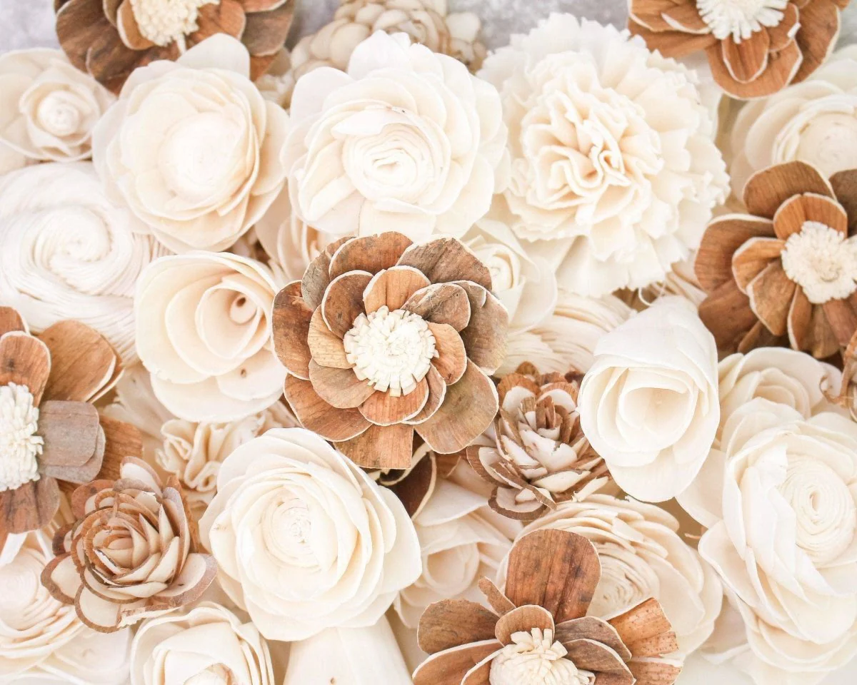 Cake Flowers Raw Assortment (50 Flowers) - Image 5