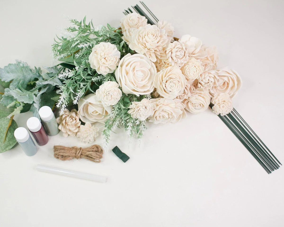 Cinder Rose Bridesmaid Bouquet - Image 18