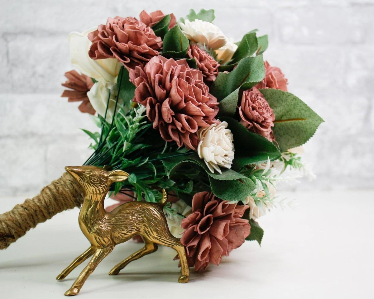 Cinder Rose Bridesmaid Bouquet* - Image 3