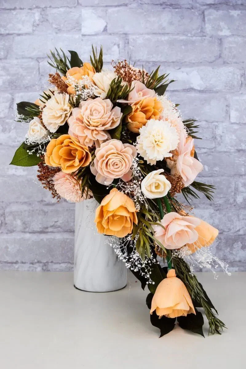 Custom Cascade Bouquet