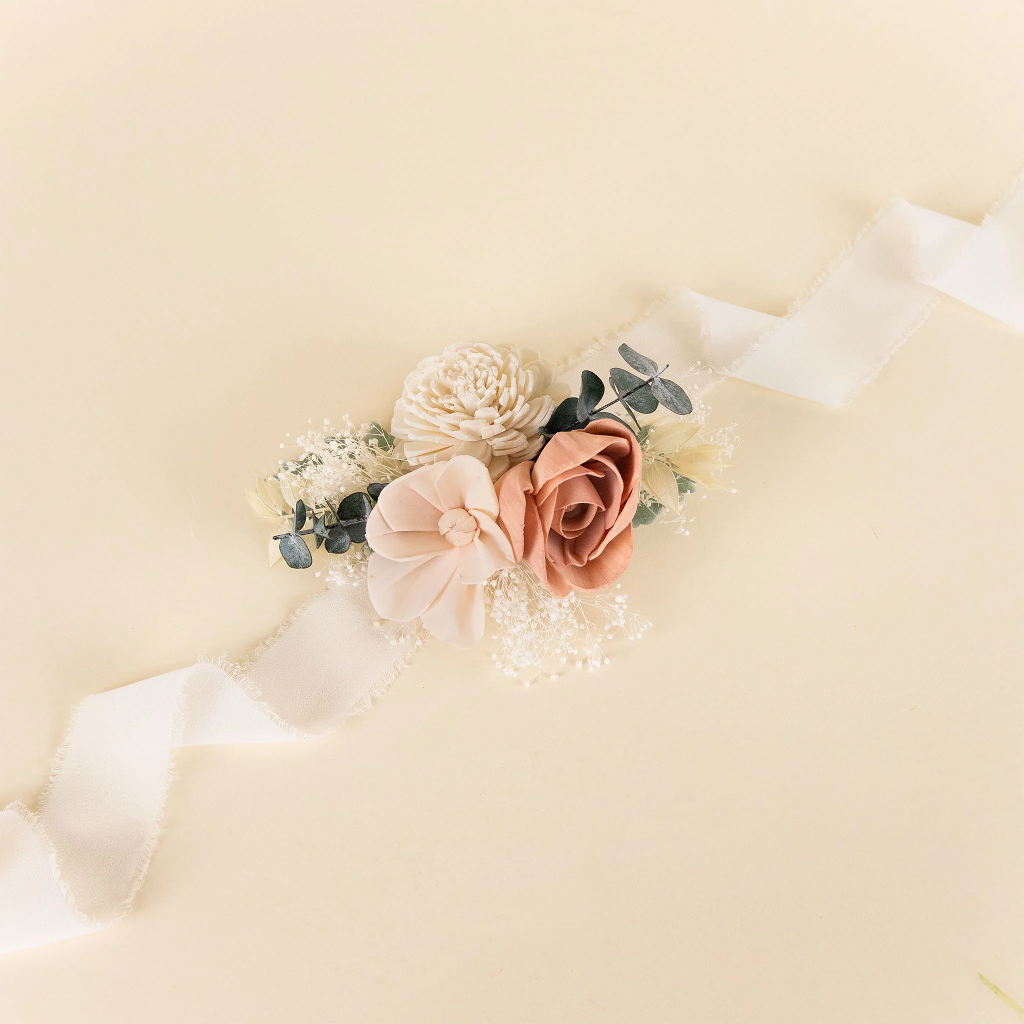 Luxe Blush Simple Corsage* - Image 3