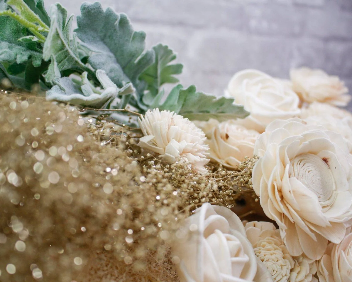 Nearly Nude Bridal Bouquet - Image 4