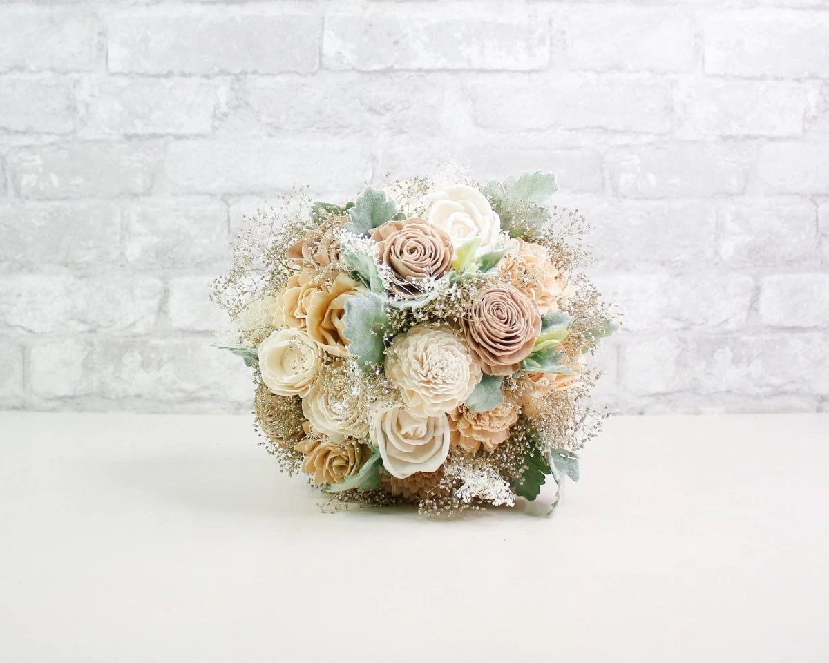 Nearly Nude Bridesmaid Bouquet*