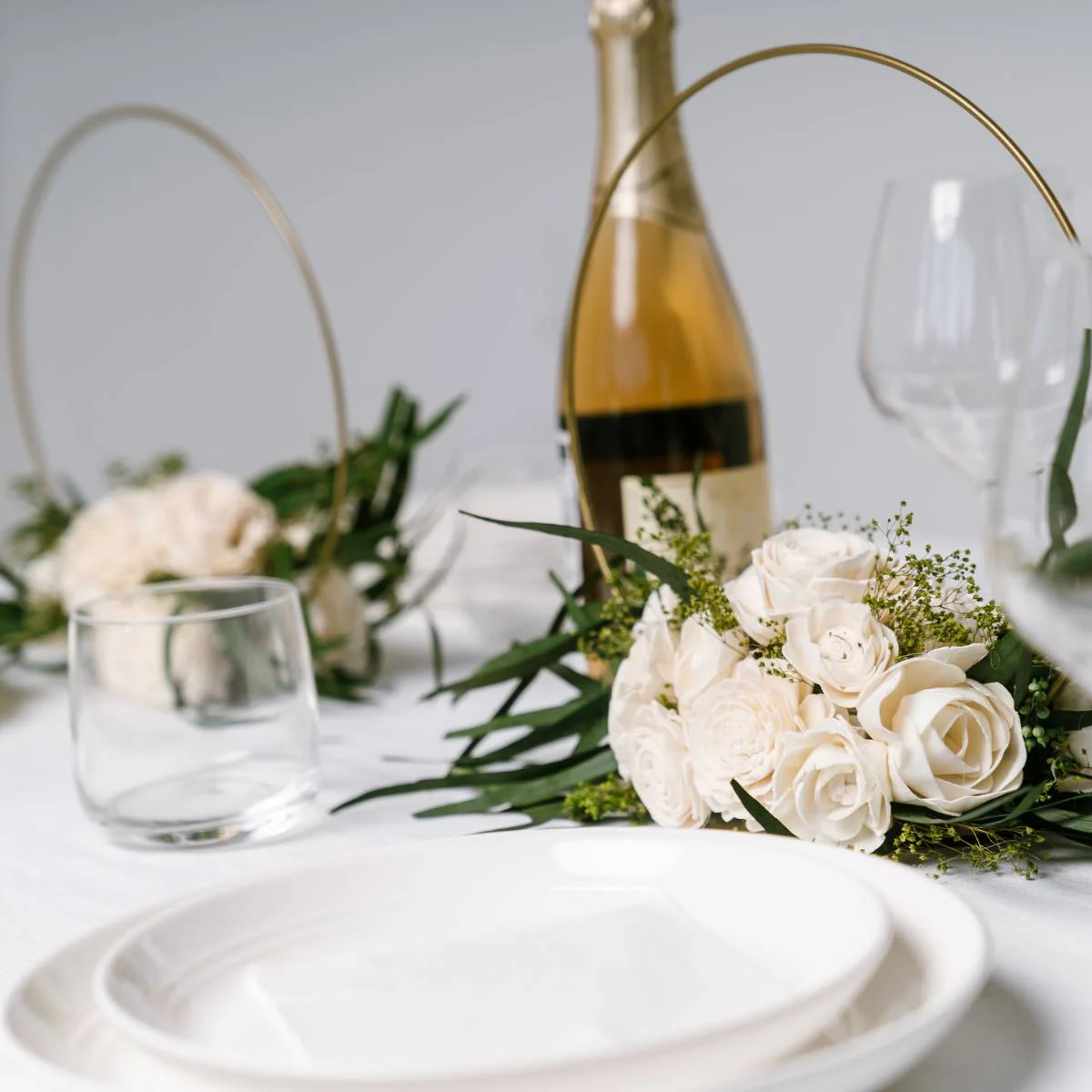 Perfect Simplicity Hoop Centerpiece - Image 3