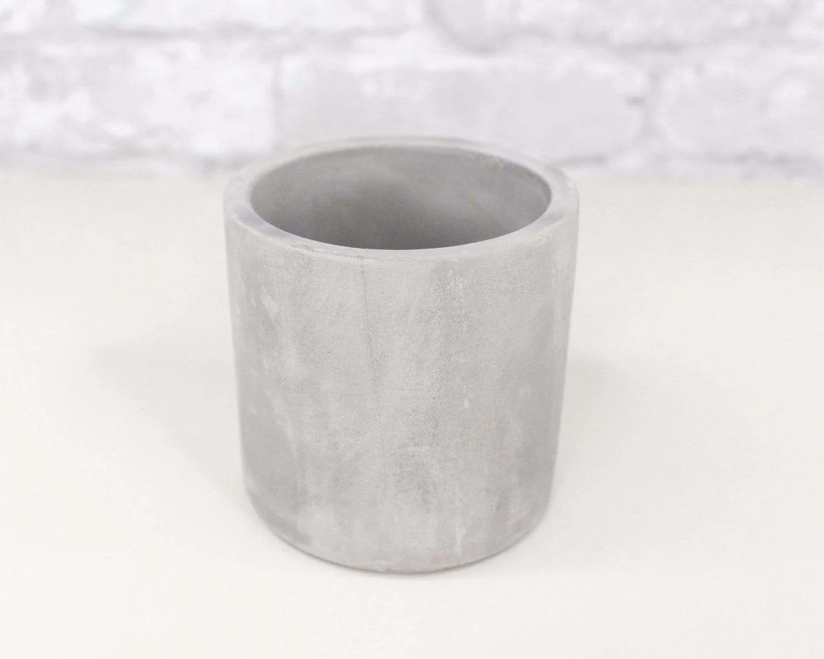 Round Cement Pot