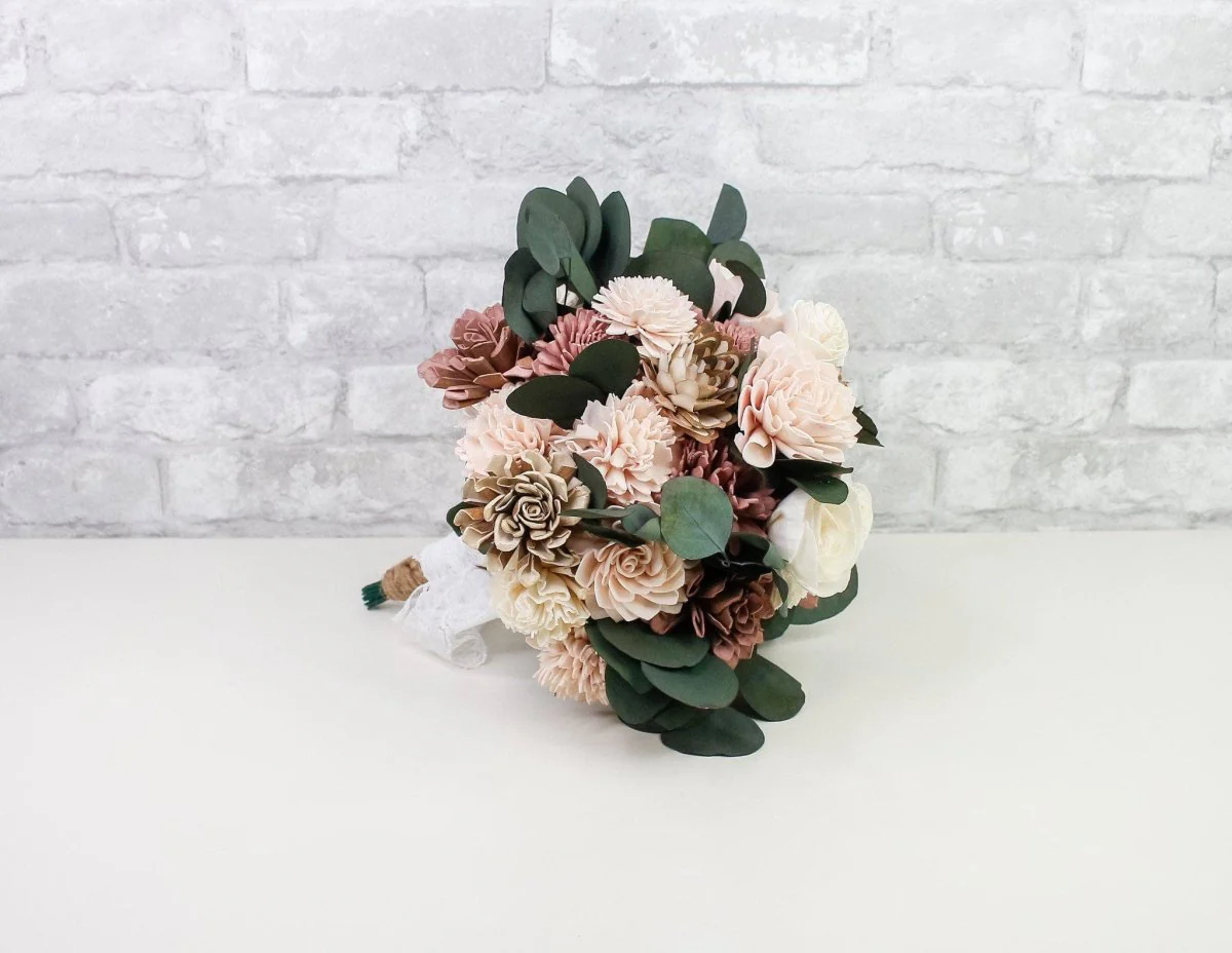 Silver Bridal Bouquet* - Image 5