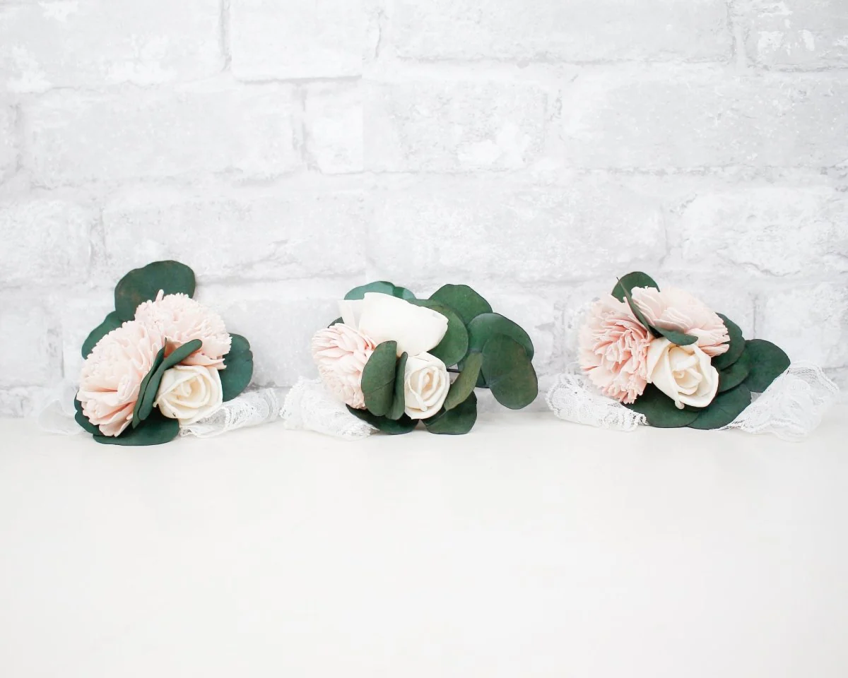 Silver Corsage (Set Of 3)*