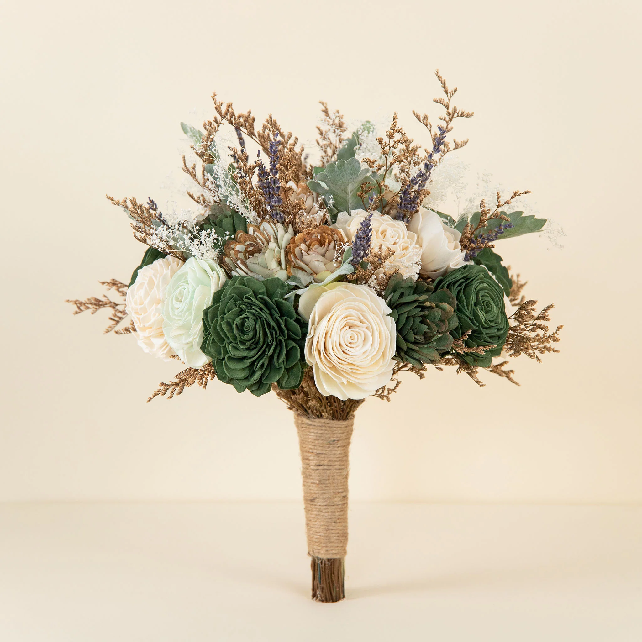 Silver Sage Bridal Bouquet - Image 3