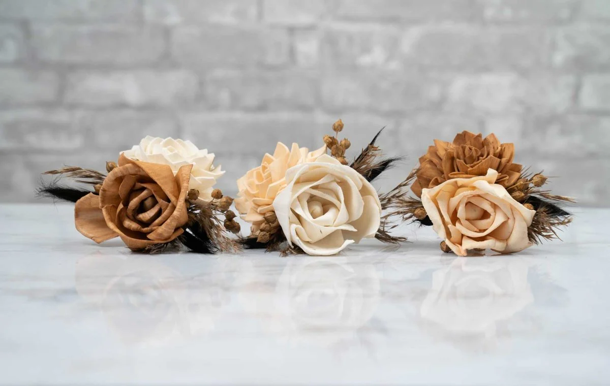 Sun Kissed Boutonniere (Set Of 3)* - Image 3