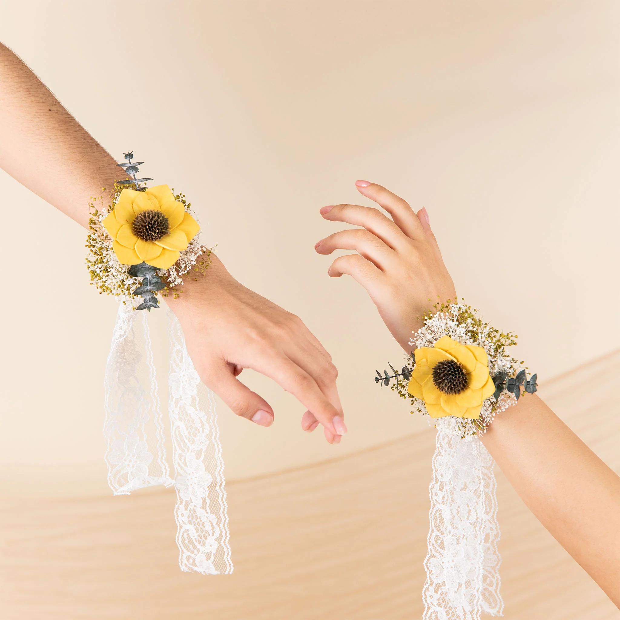 Sunflower Daze Mother's Corsage (Set of 2)*
