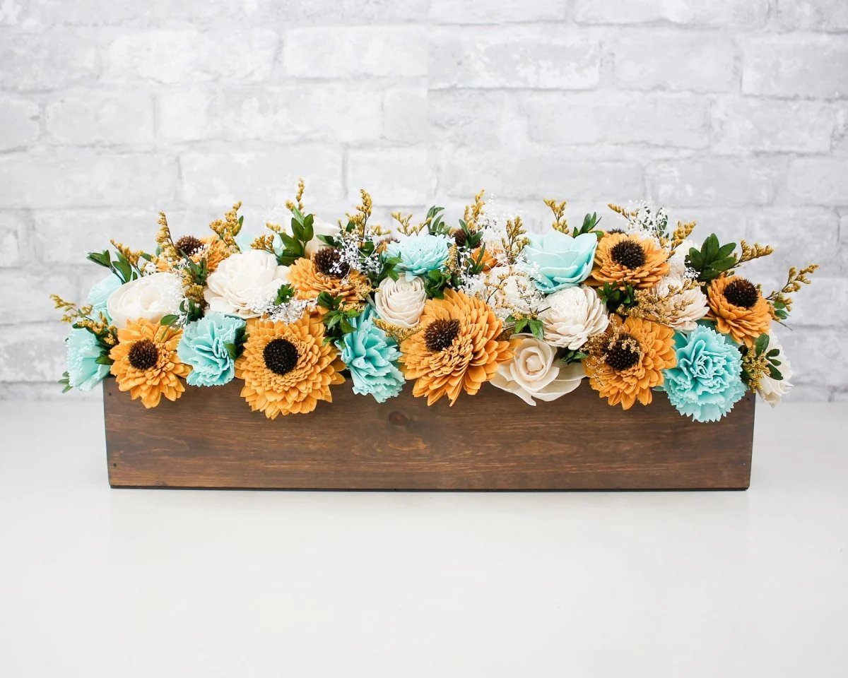 Sunflower Sky Centerpiece