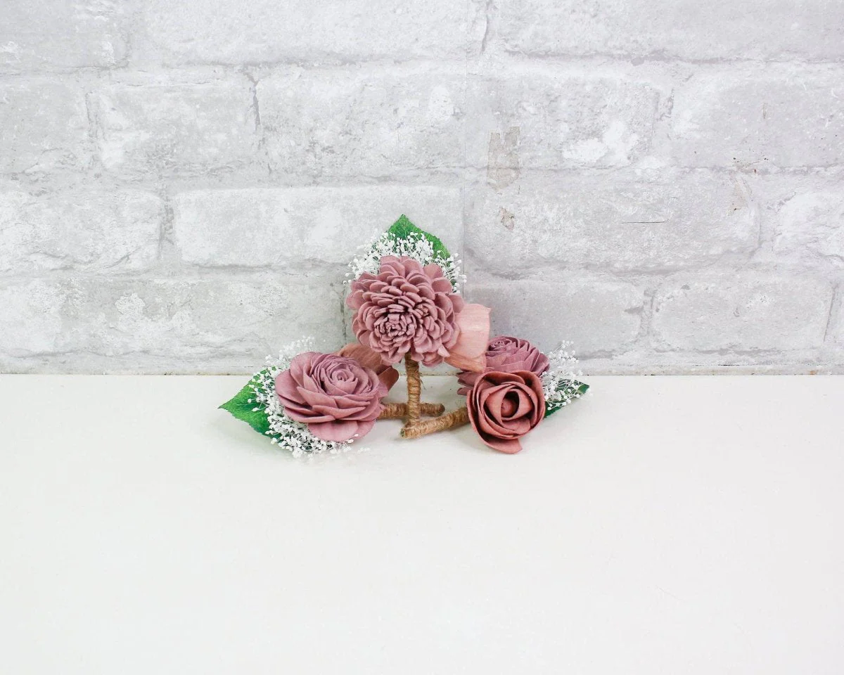 Sweet Serenade Boutonniere (Set of 3) - Image 9
