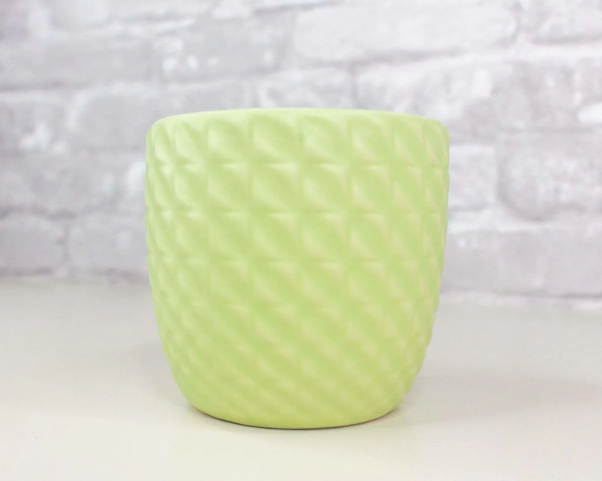 Textured Ceramic Planter (Multiple Colors)