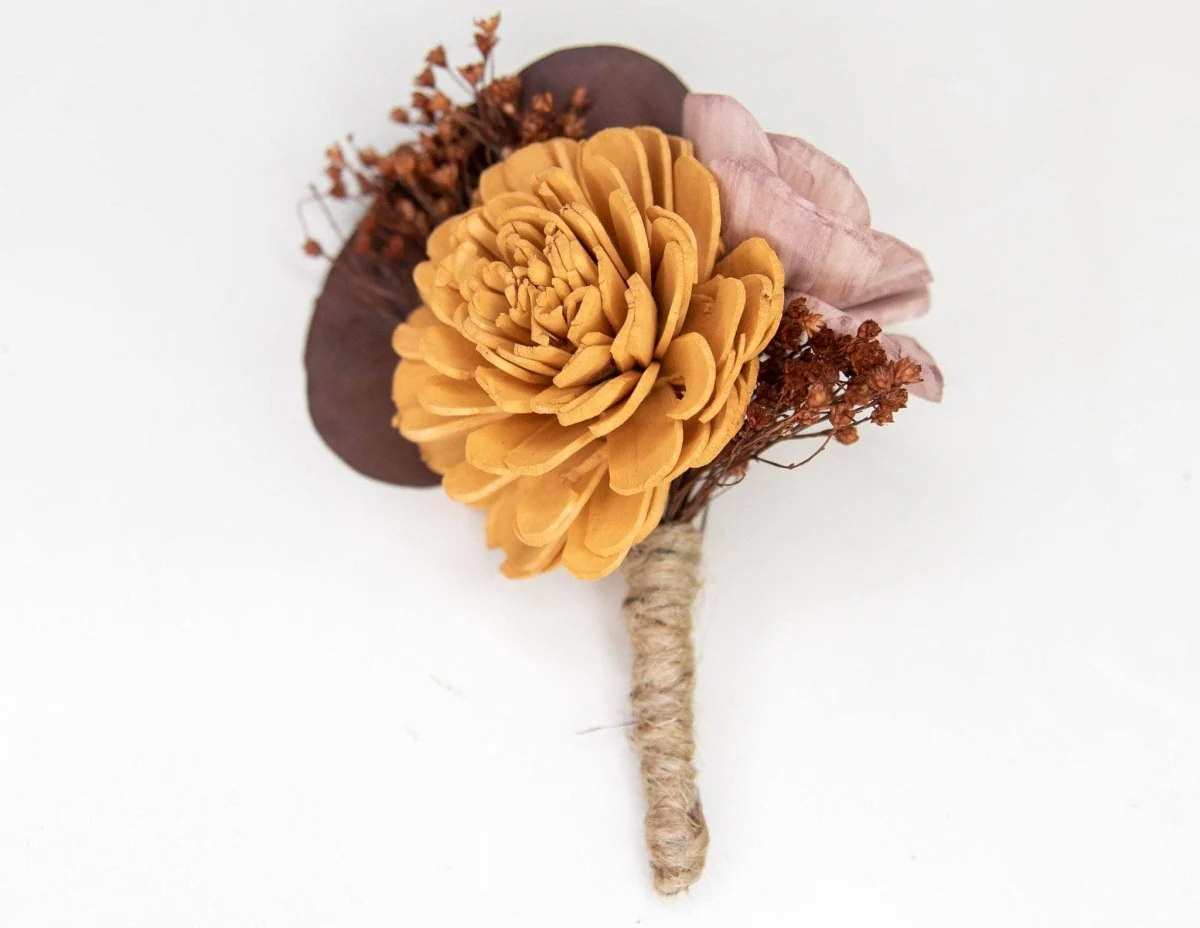 Wanderlust Boutonniere (Set Of 3) - Image 5