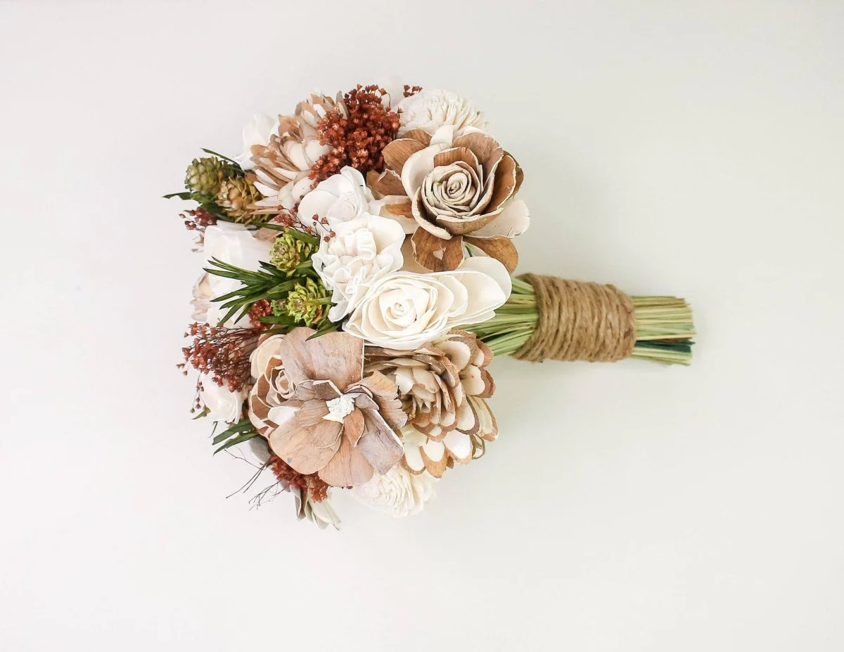 Woodland Bridesmaid Bouquet - Image 4